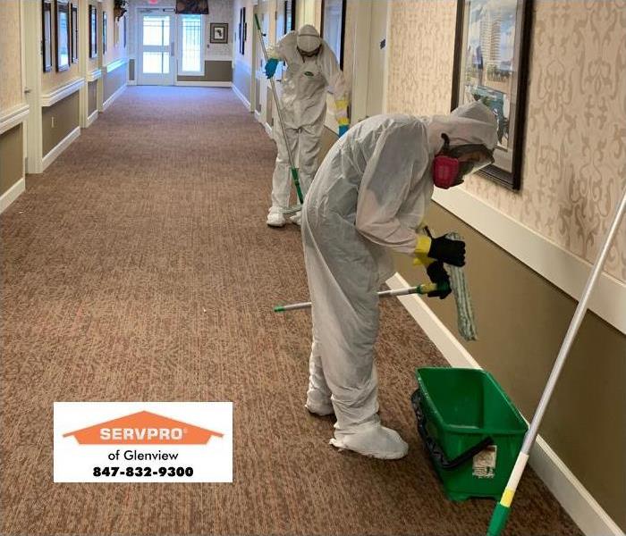 SERVPRO professionals stay protected on the job by wearing PPE
